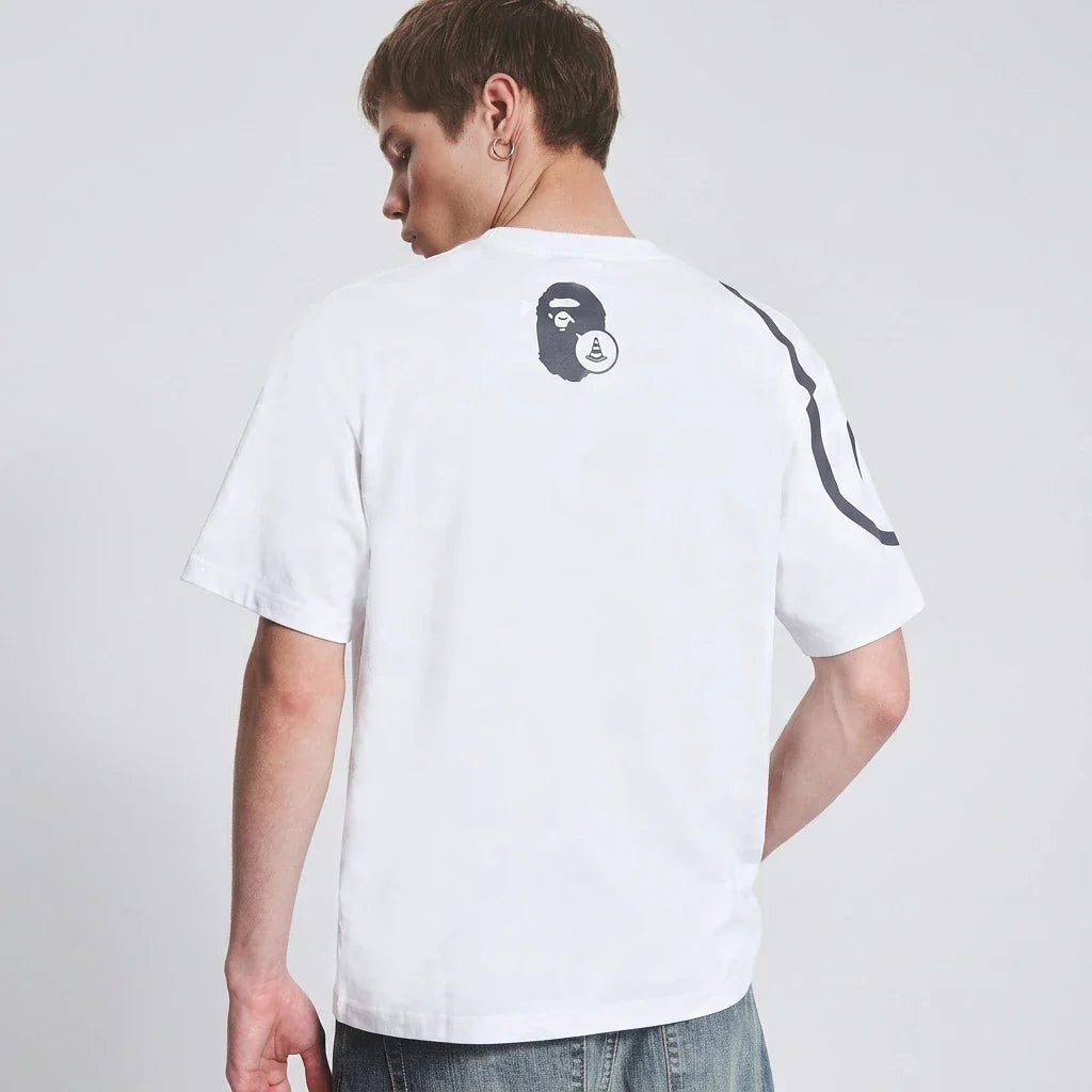 BAPE x Joshua Vides Ape Head T-Shirt White