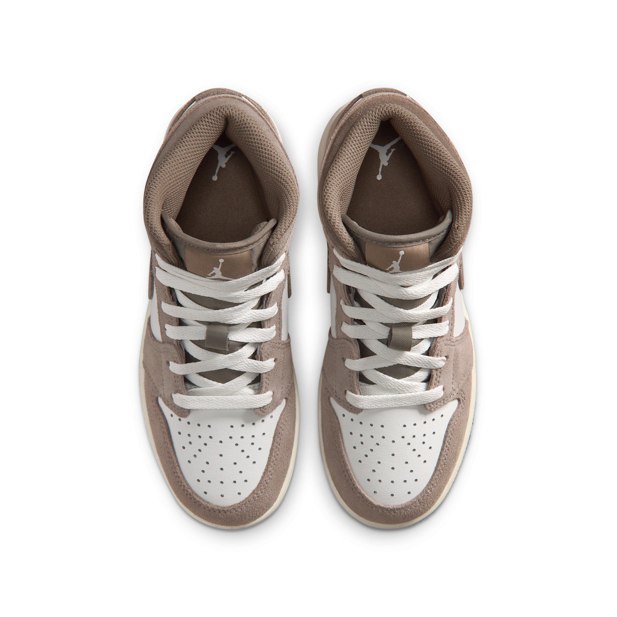 Air Jordan 1 Mid Enigma Stone/Summit White/Olive Grey