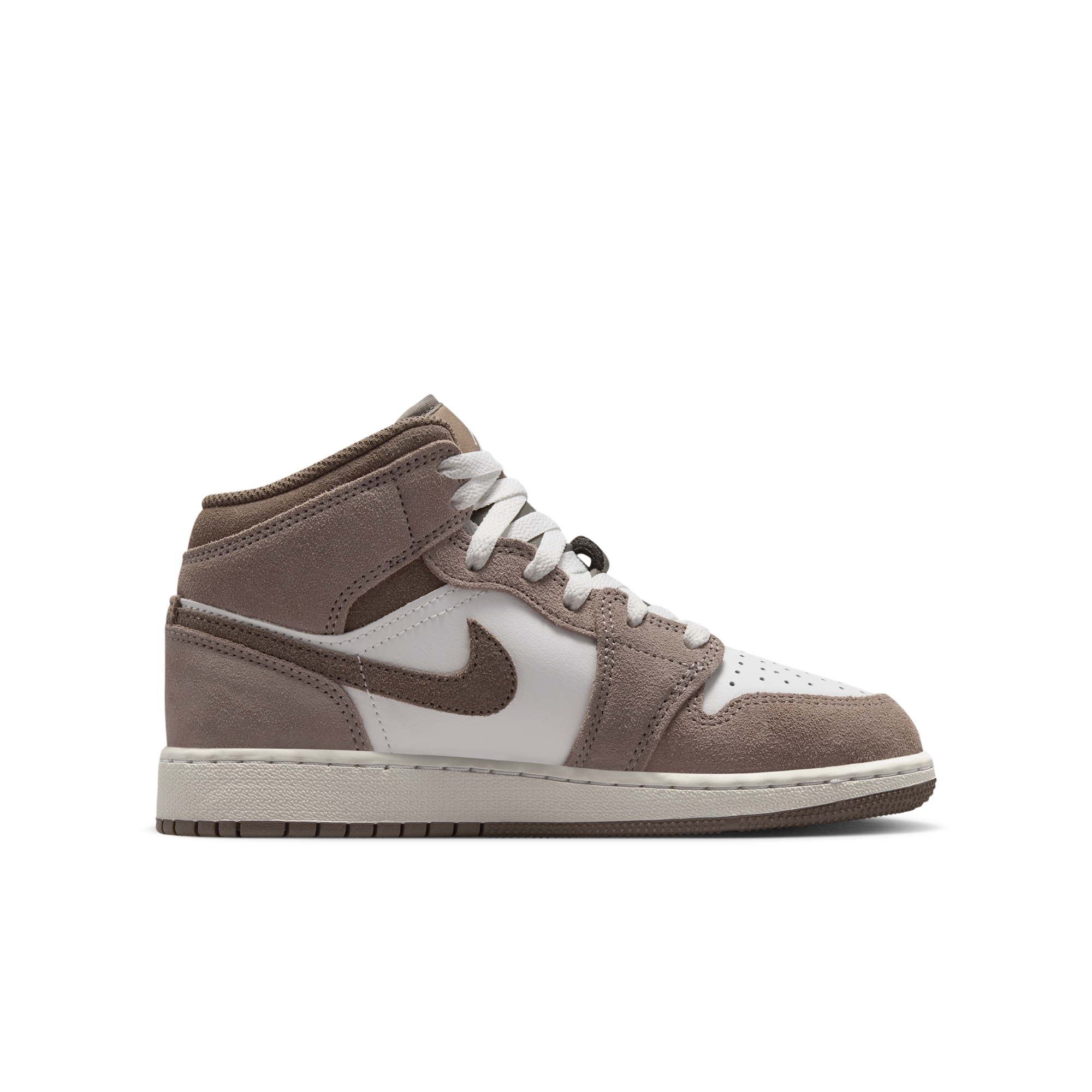 Air Jordan 1 Mid Enigma Stone/Summit White/Olive Grey
