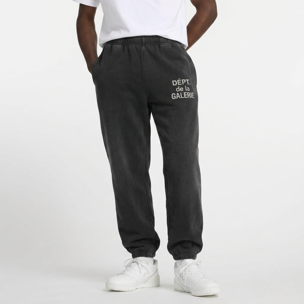 Gallery Dept. Logo Sweatpant Washed Black