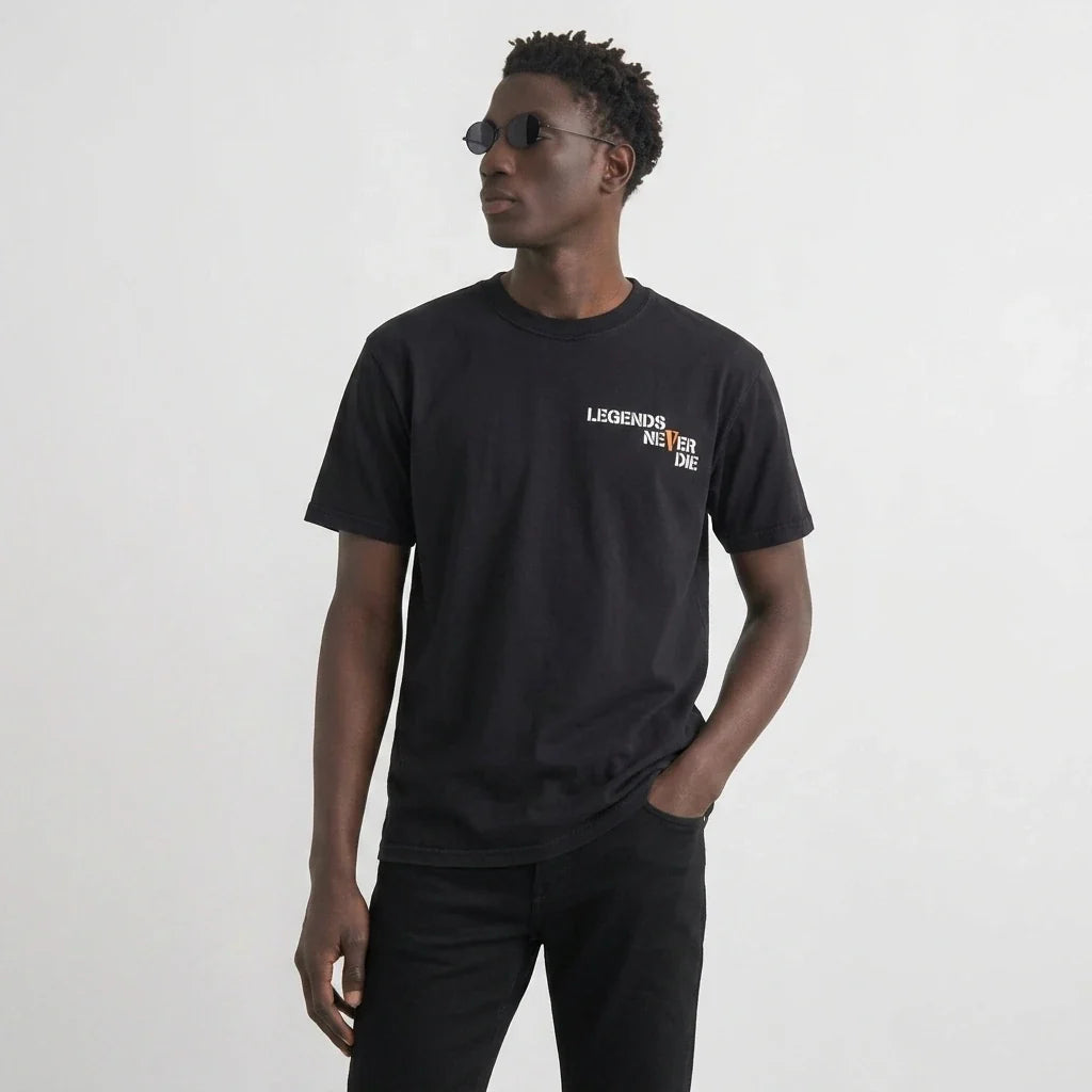 Juice Wrld x Vlone 999 T-Shirt Black