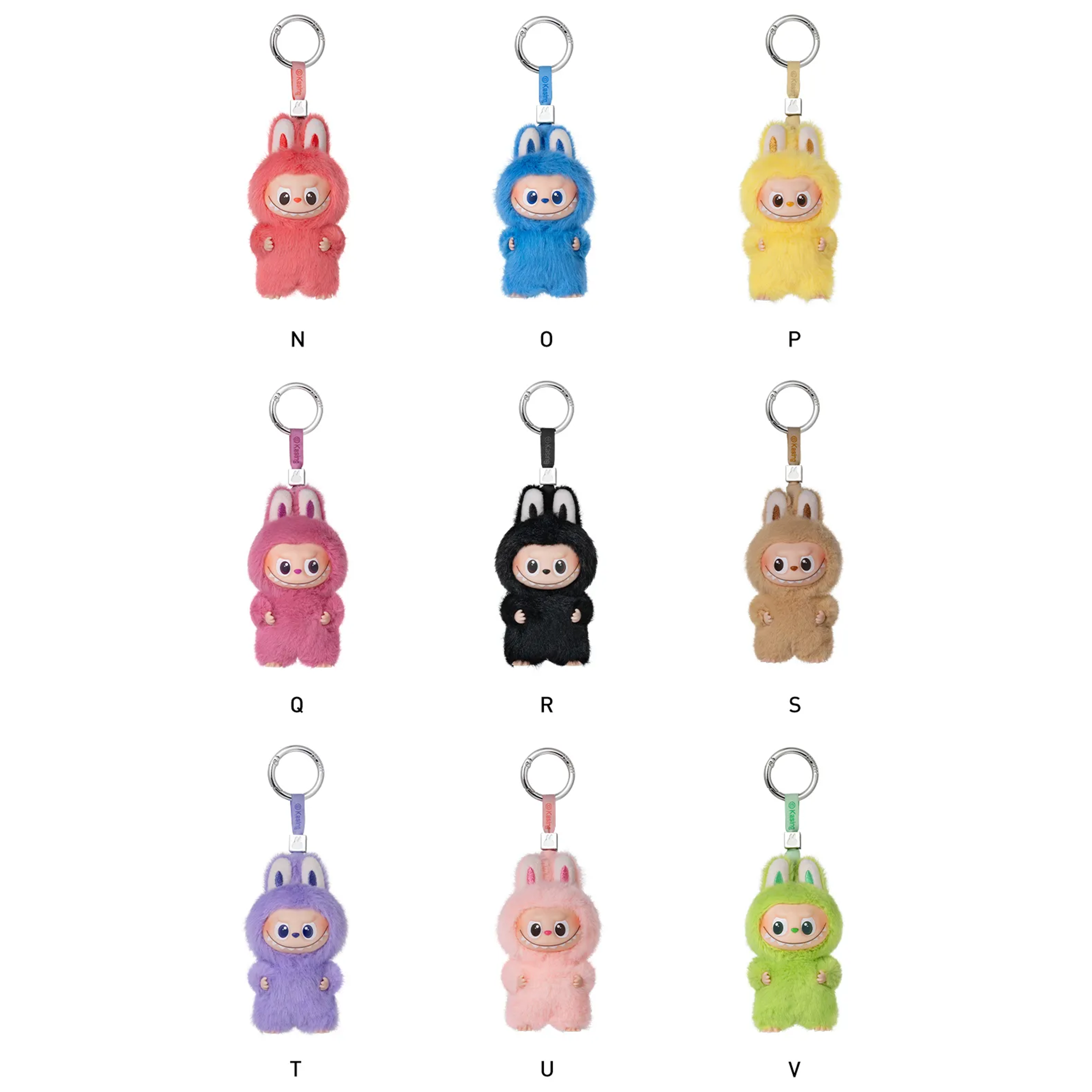 Pop Mart Labubu The Monsters Pin for Love Series Vinyl Plush Pendant Blind Box (N-Z)