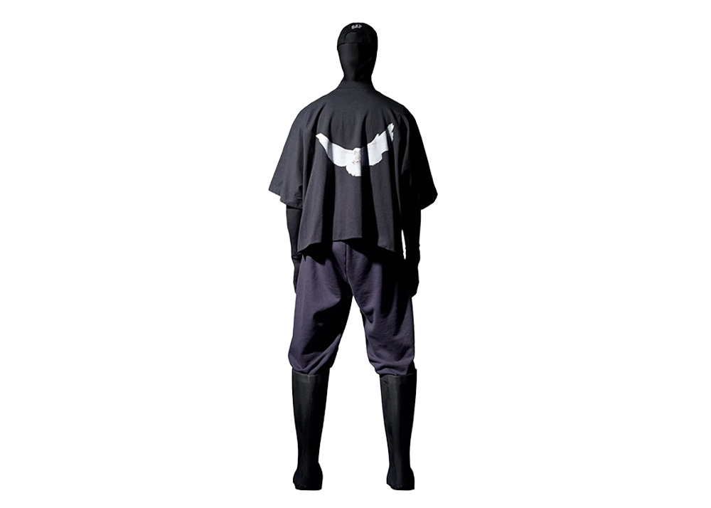 Yeezy Gap Dove No Seam Tee Black