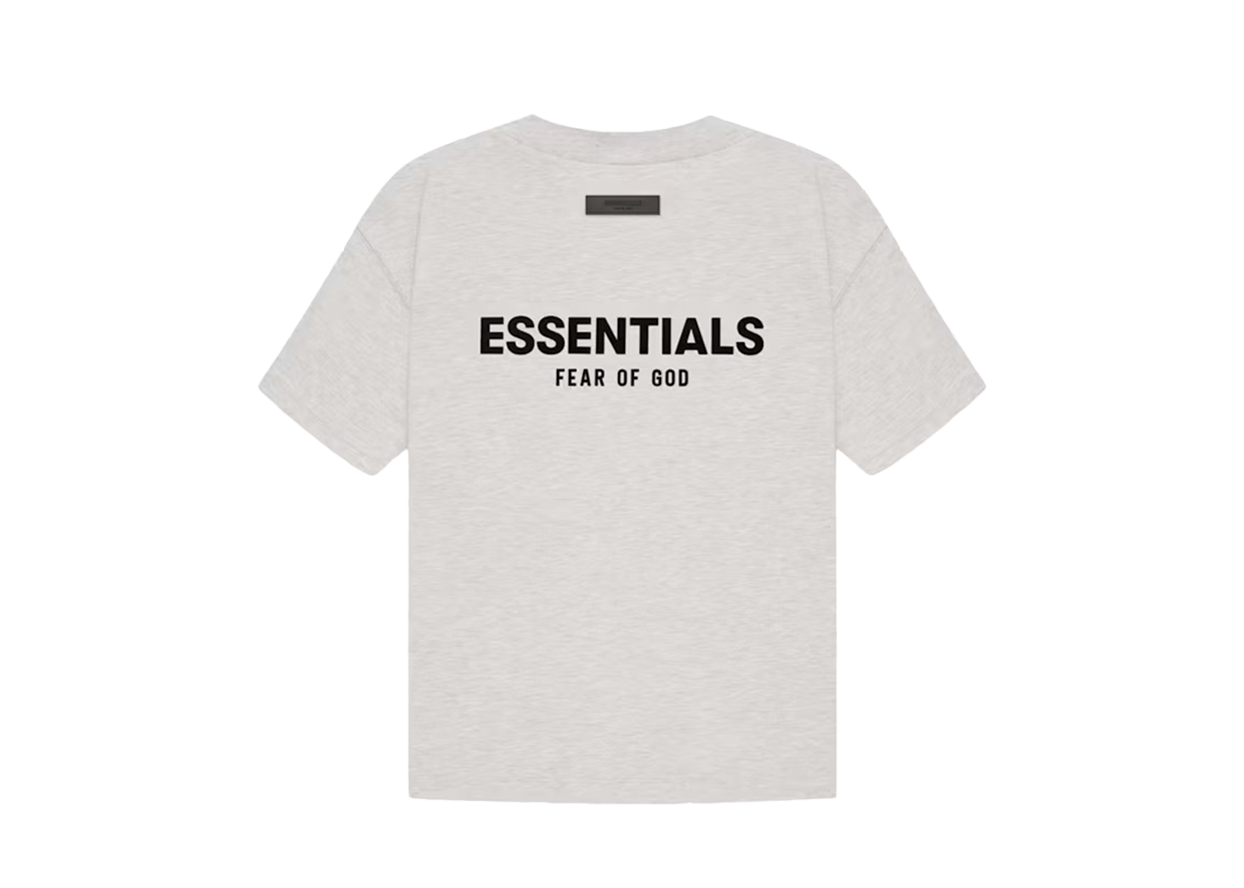 Fear of God Essentials T-shirt Light Oatmeal, Light Oatmeal (fear-of-god-essentials-t-shirt-ss22-light-oatmeal)