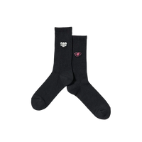 KAWS x Uniqlo Warhol Skull Head Socks Black