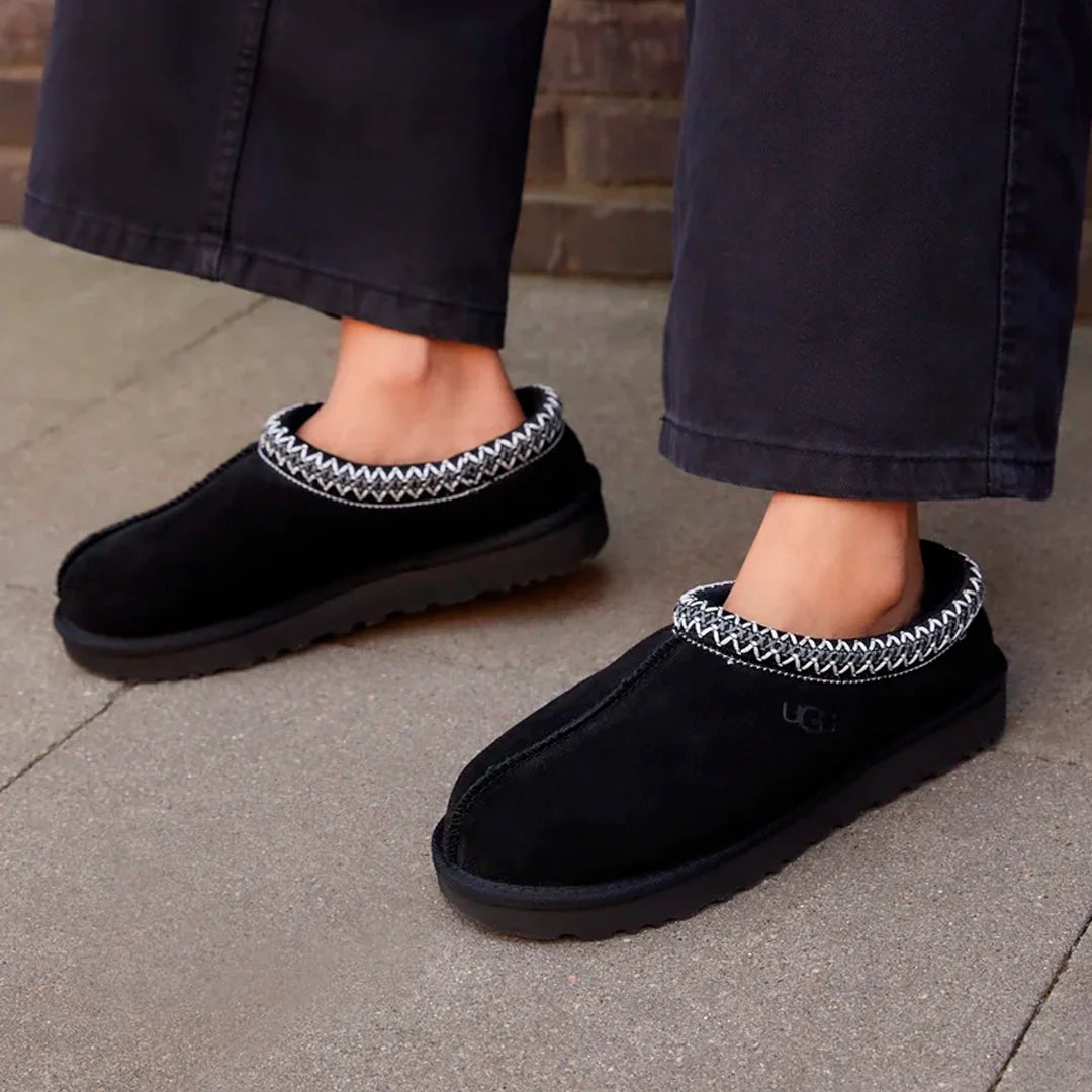 UGG Tasman Slipper Black, Black (5950-BLK / 5955-BLK / 1174671-BLK)