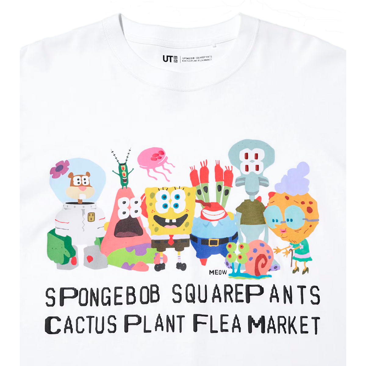 Uniqlo x CPFM Spongebob Squarepants UT Graphic II T-shirt White