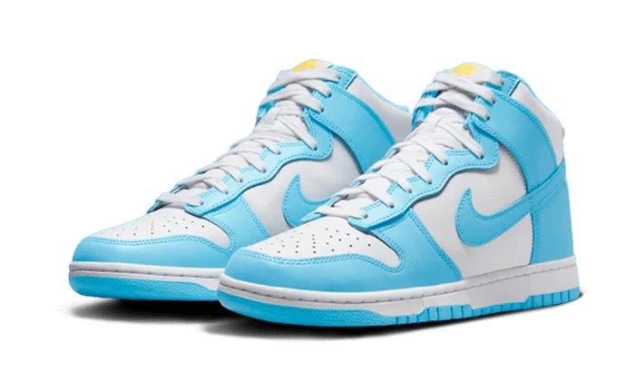 Nike Dunk High Blue Chill, Blue Chill/Blue Chill/White/Amarillo (DD1399-401)