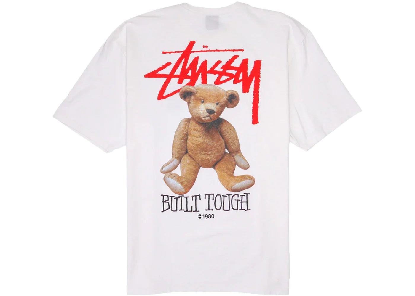 Stussy Built Tough Tee White, White (1904893-WHIT)