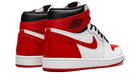 Air Jordan 1 Retro High OG Heritage, White/University Red-Black (555088-161 / 575441-161)