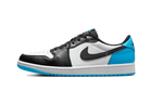 Air Jordan 1 Retro Low OG Black Dark Powder Blue, White/Dark Powder Blue/Black (CZ0790-104 / CZ0858-104)