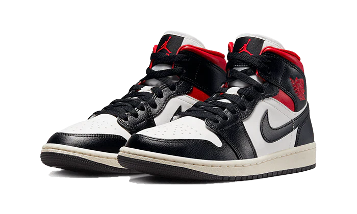 Air Jordan 1 Mid Gym Red Panda