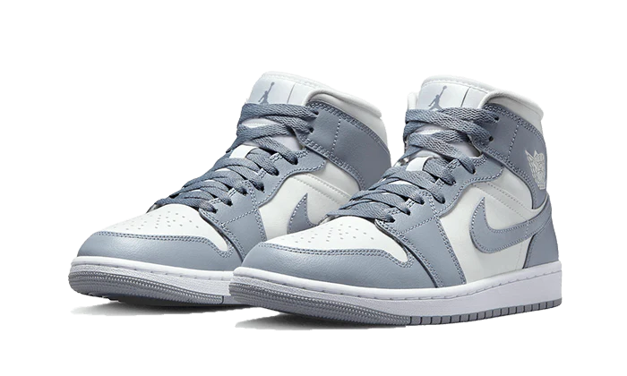 Air Jordan 1 Mid Stealth, Sail/Stealth-White (BQ6472-115)