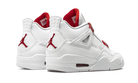 Air Jordan 4 Retro Metallic Red, White/Metallic Silver-University Red (CT8527-112 / 408452-112)