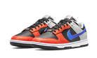 Nike Dunk Low EMB NBA 75th Anniversary Knicks, Black/Racer Blue-Grey Fog-Orange (DD3363-002)