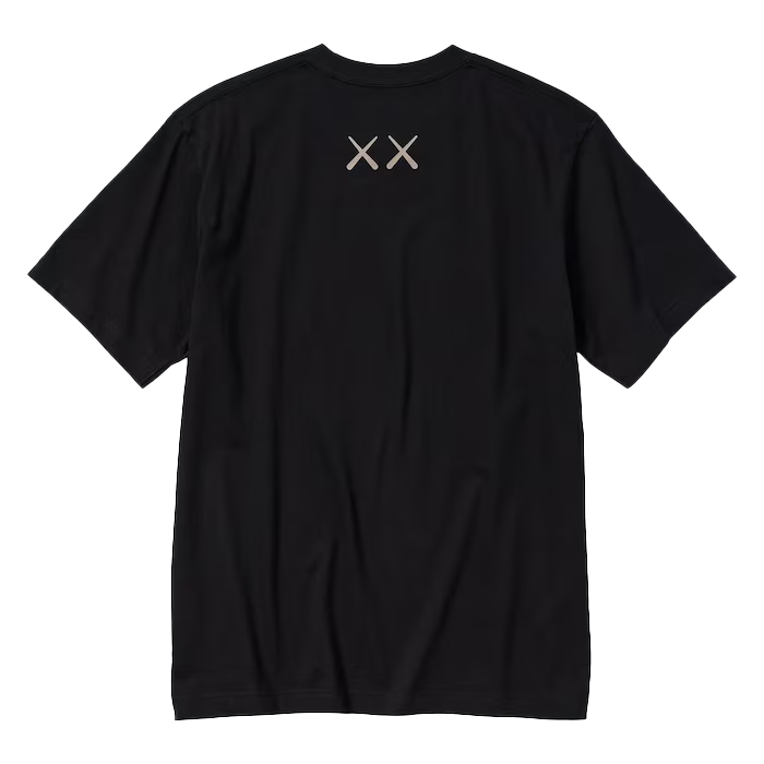 KAWS x Uniqlo T-Shirt Black Graphic