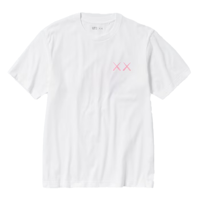 KAWS x Uniqlo T-Shirt Pink Graphic