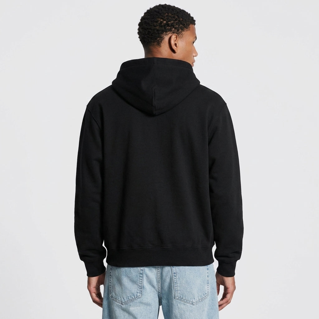 Sp5der SP555 Zip Hoodie Black