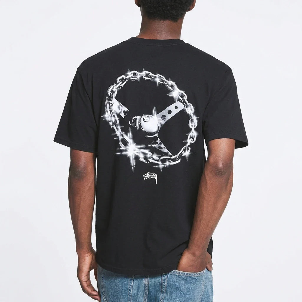 Stussy Chain-Link T-shirt Black
