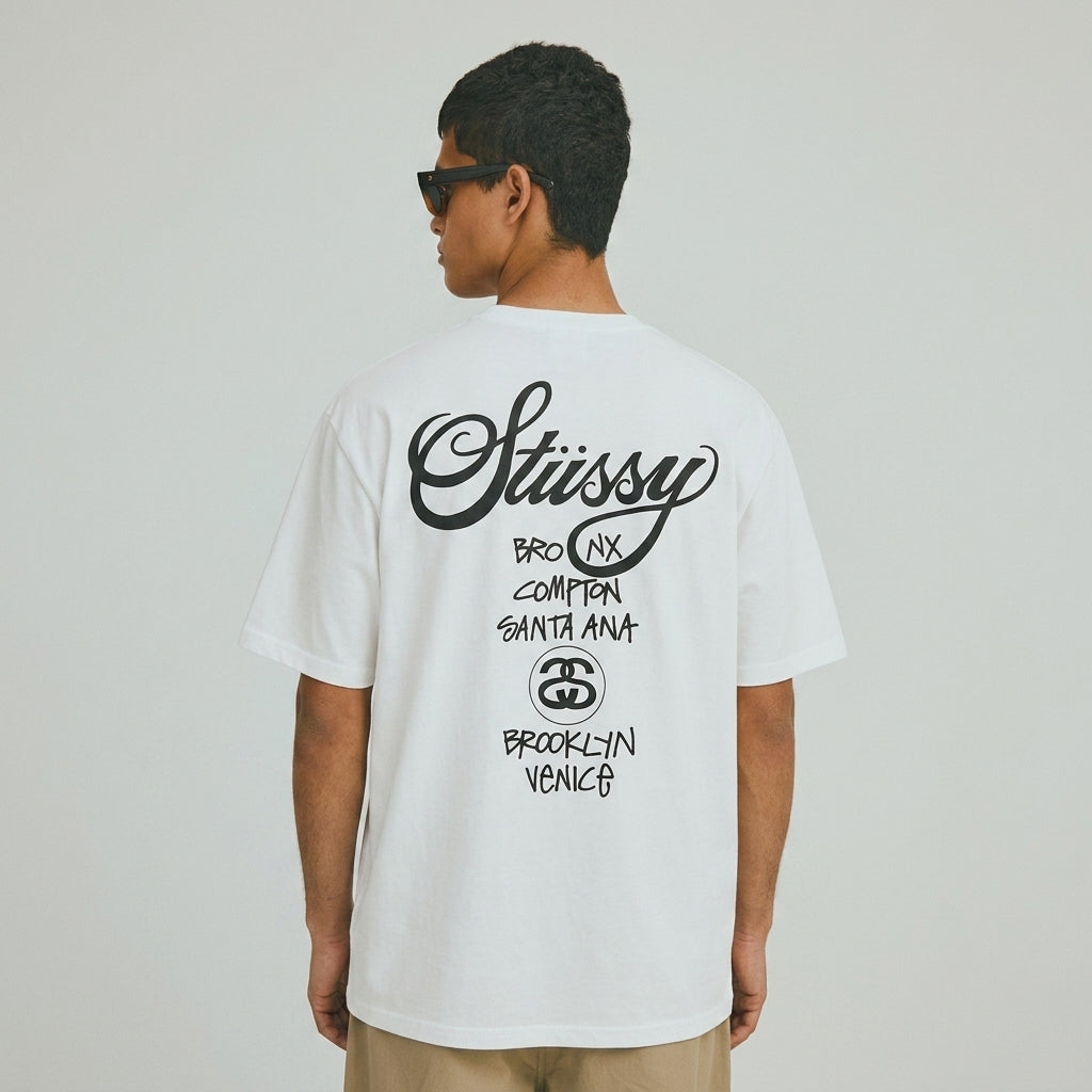 Stussy World Tour T-shirt White