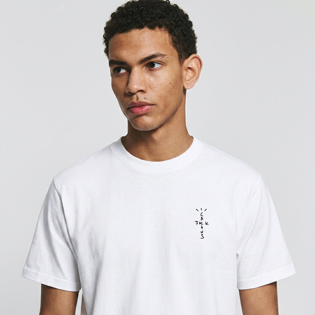 Travis Scott Cactus Jack Basic T-Shirt White
