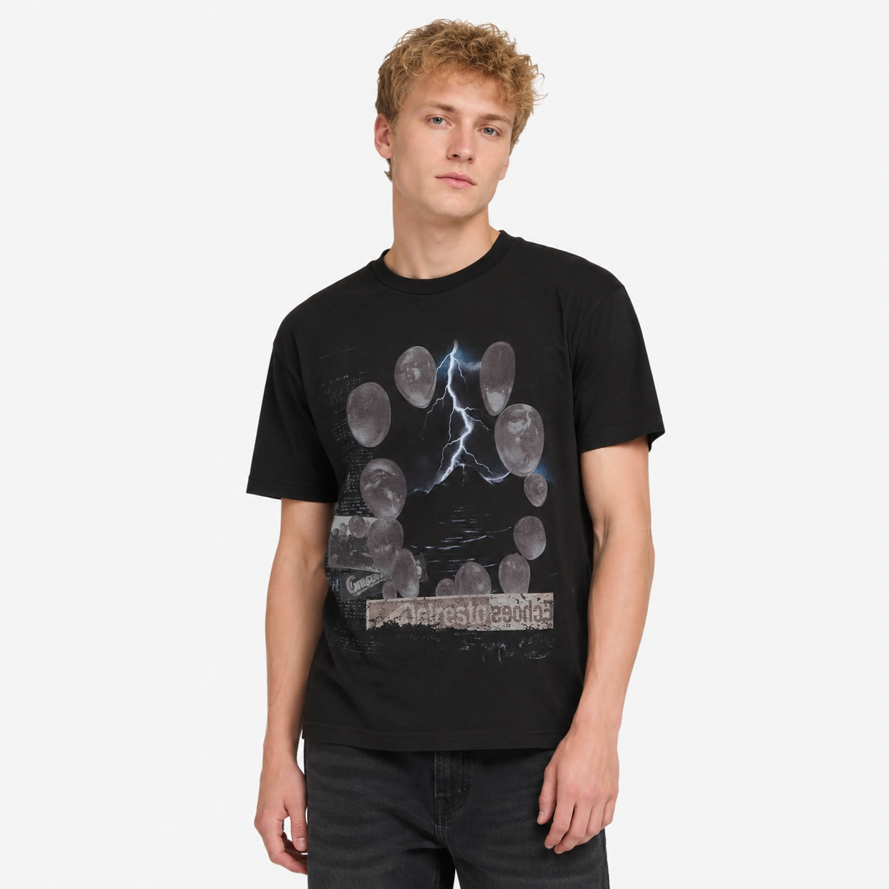 Travis Scott Utopia Echoes Circus Maximus T-Shirt Black