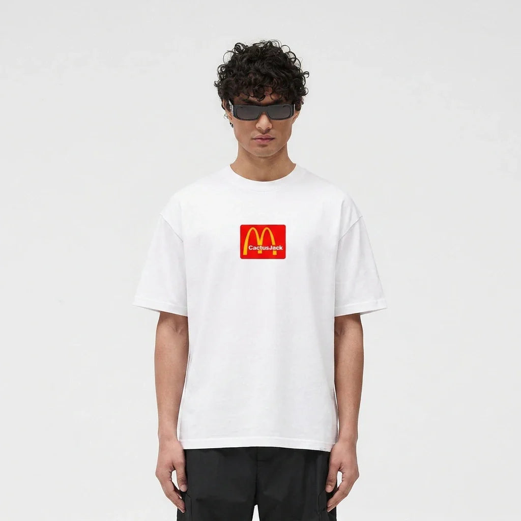 Travis Scott x McDonald's Sesame T-Shirt White