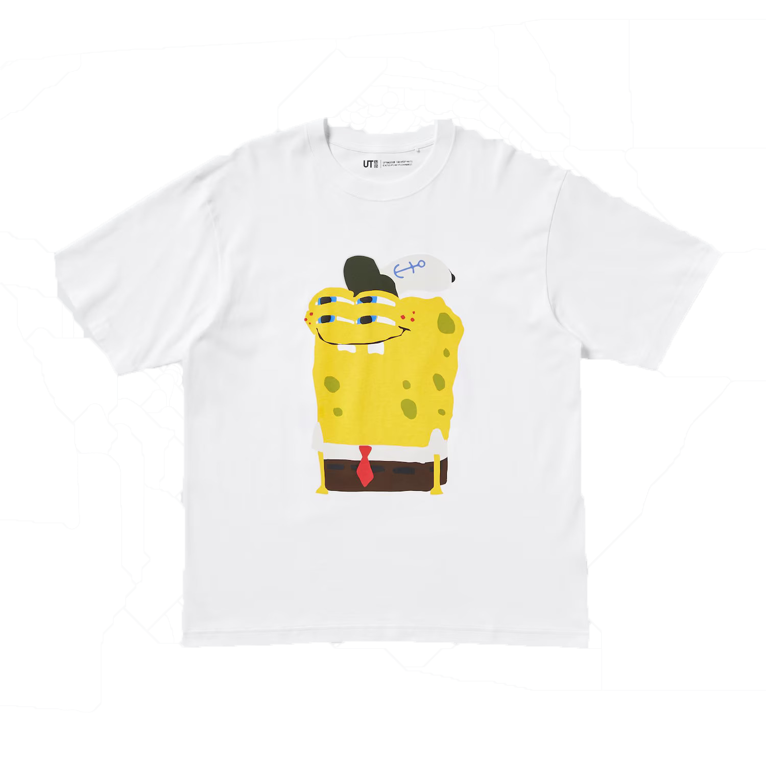 Uniqlo x CPFM Spongebob Squarepants UT Graphic T-Shirt White, White (477914)