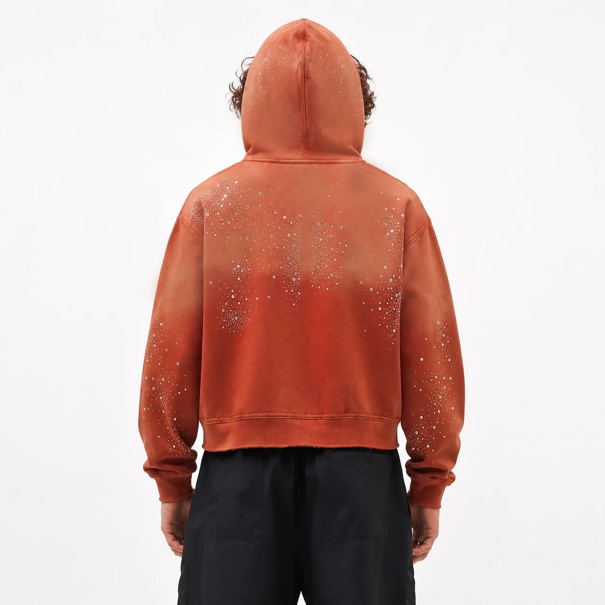 Vale Forever Classico Zip Up Hoodie Orange